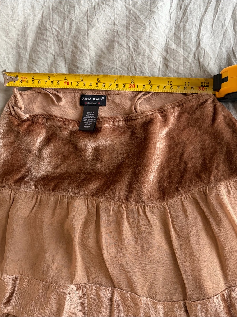 Vintage GUESS Jeans Authentic tiered maxi skirt 🤎 - Picture 4 of 8